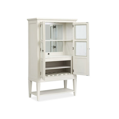 Willowbrook Egg Shell White Display Cabinet