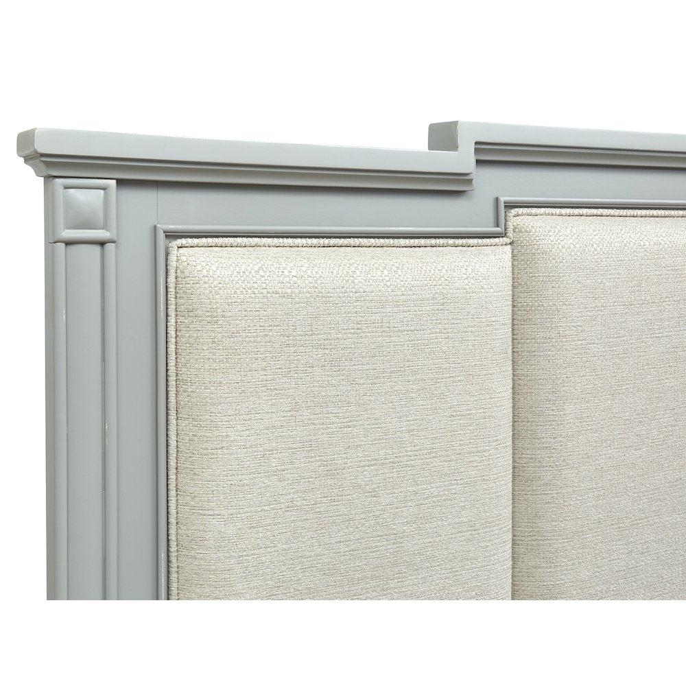 Glenbrook Pebble King Upholstered Panel Storage Bed