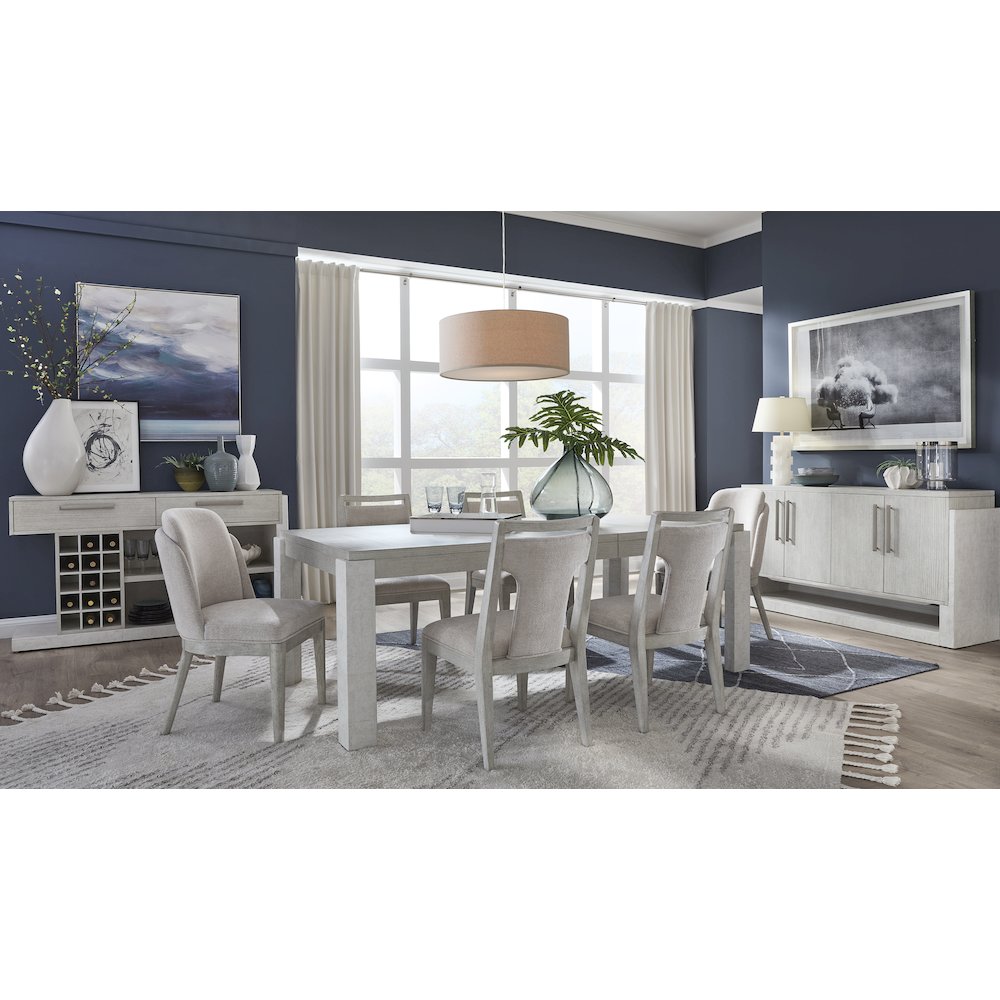 Lorelei Misty Cloud Upholstered Side Chair Two Pack