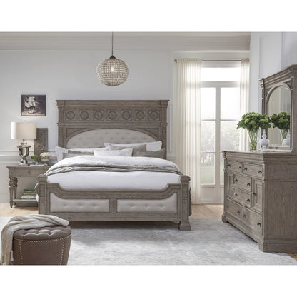 Pulaski Kingsbury French Gray Queen Panel Bed