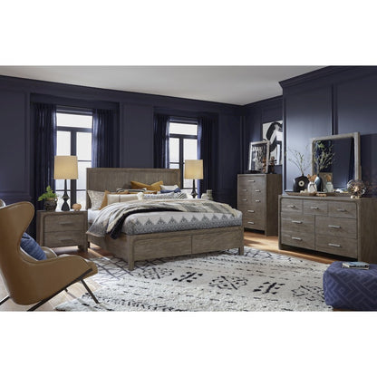 Westbourne Dark Umber Dresser With Portrait Mirror