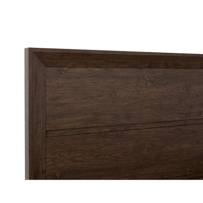 Llewellyn Columbian Walnut King Panel Storage Bed