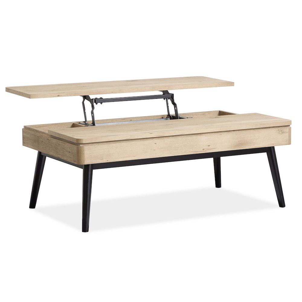 Fletcher Driftwood Lift Top Storage Cocktail Table