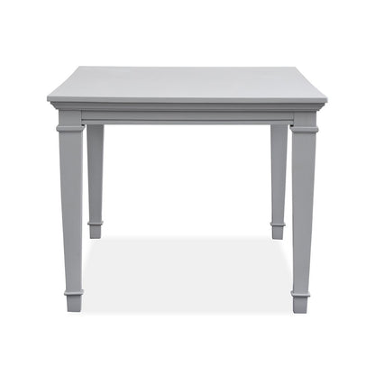 Charleston Harbor Gray Grey Extendable Rectangular Dining Table