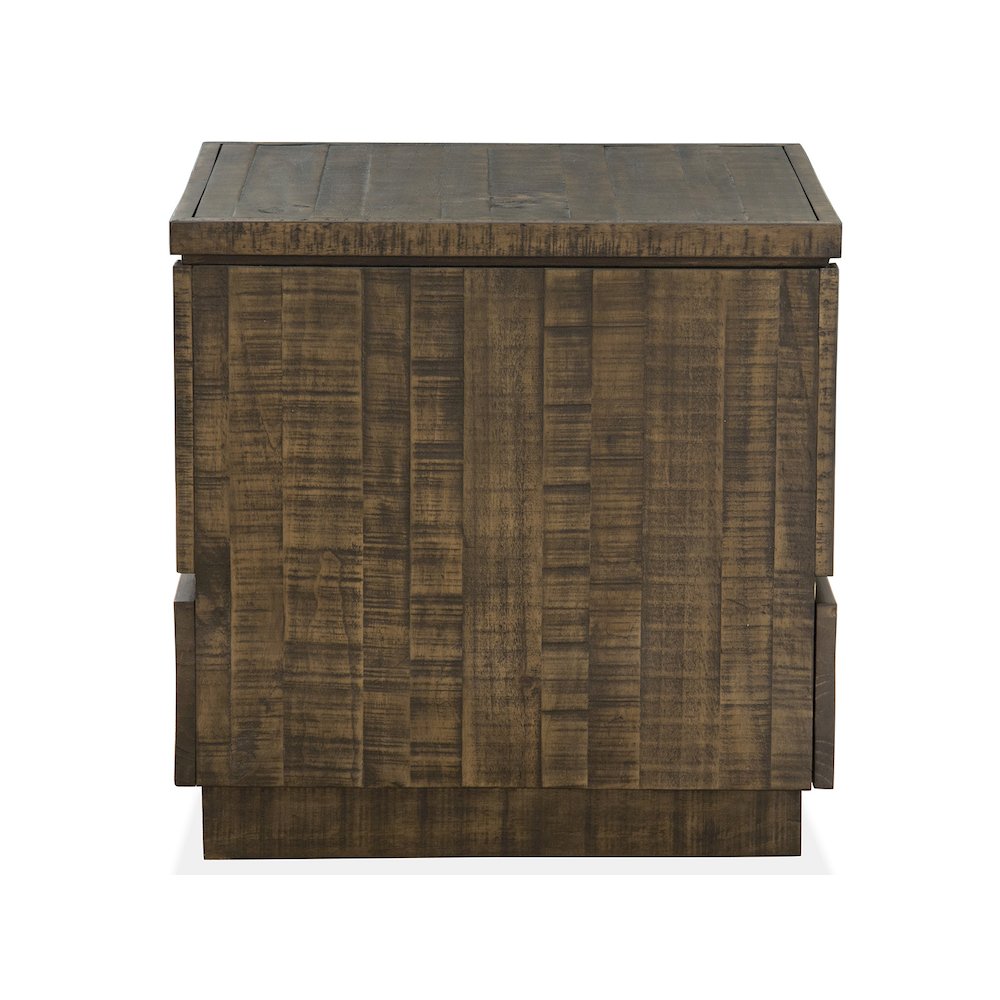 Baisden Tobacco Rectangular End Table