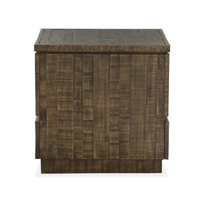 Baisden Tobacco Rectangular End Table