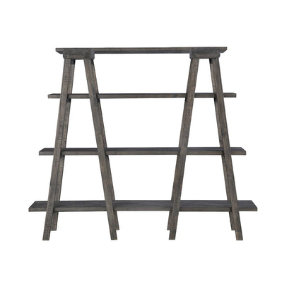 Sutton Place Weathered Charcoal Bookshelf