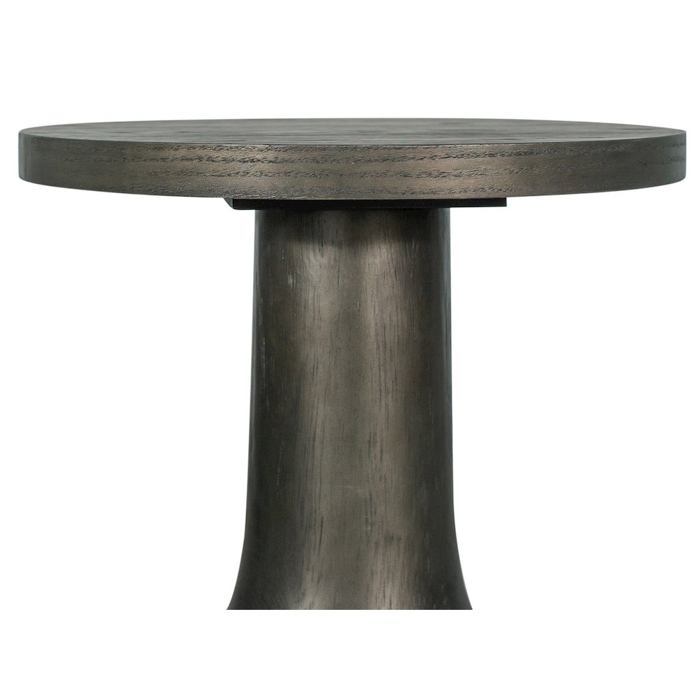Bosley Coffee Bean Round Accent Table
