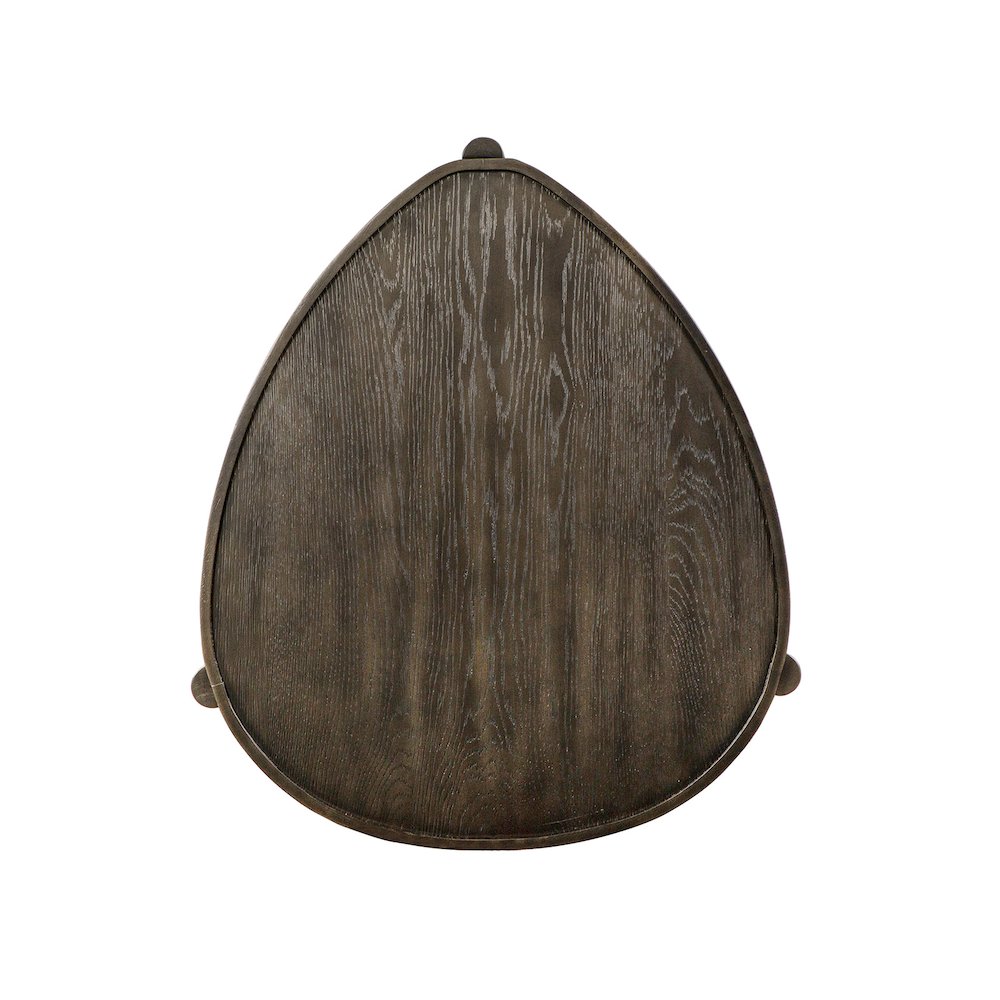 Hadleigh Black Coffee Bean Shaped Accent End Table