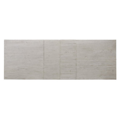Bronwyn Alabaster And Toasted Nutmeg Extendable Rectangular Dining Table