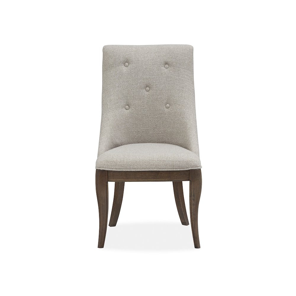 Roxbury Manor Homestead Brown Upholstered Arm Chair Two Pack