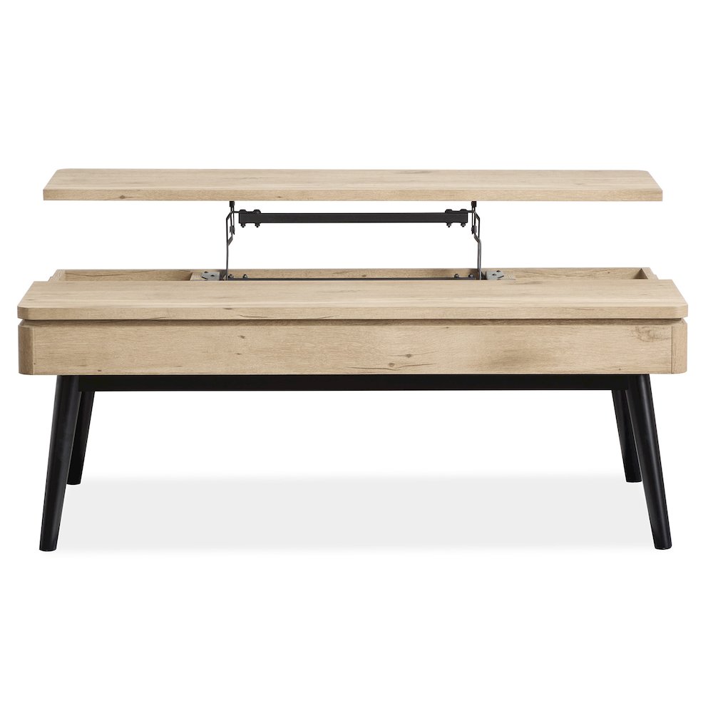 Fletcher Driftwood Lift Top Storage Cocktail Table