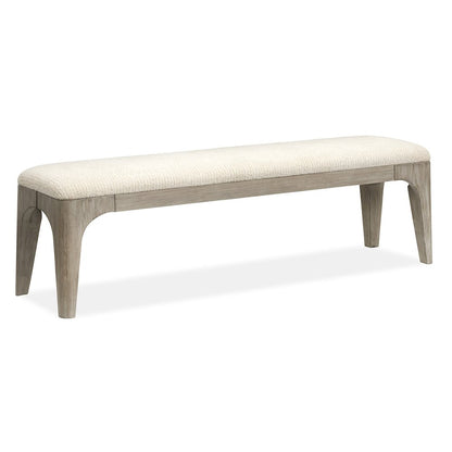 Braelyn Dorian Grey Long Bench