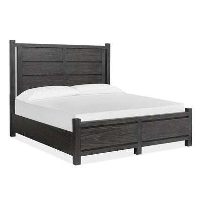 Plum Creek Ravenwood Black California King Panel Bed