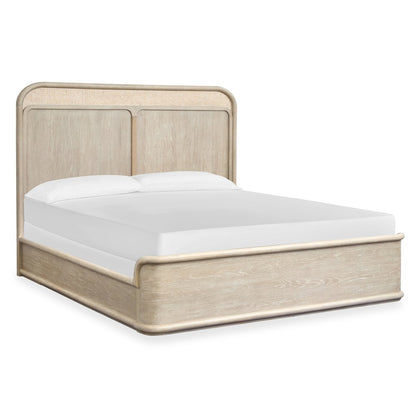 Sunset Cove Sanibel Brown King Panel Bed