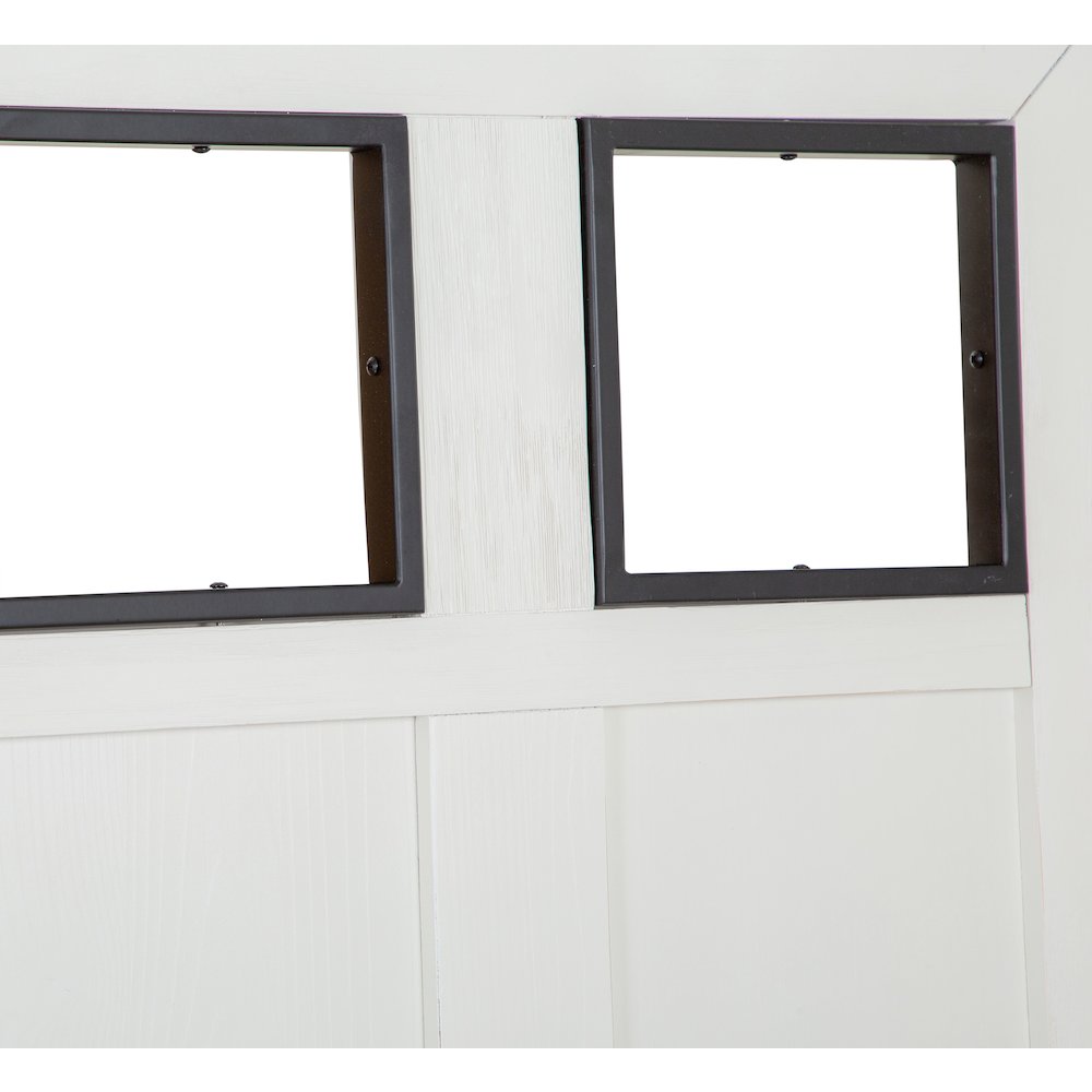 Harper Springs Silo White California King Panel Bed