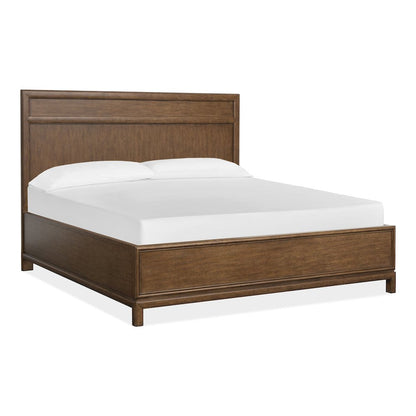 Ridgefield Russet King Panel Bed