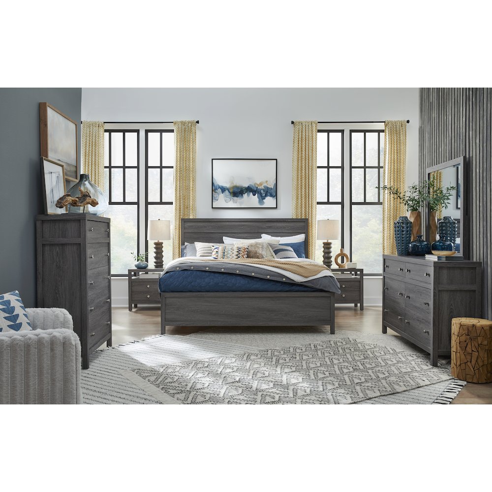 Merrifield Raisin Black Portrait Mirror