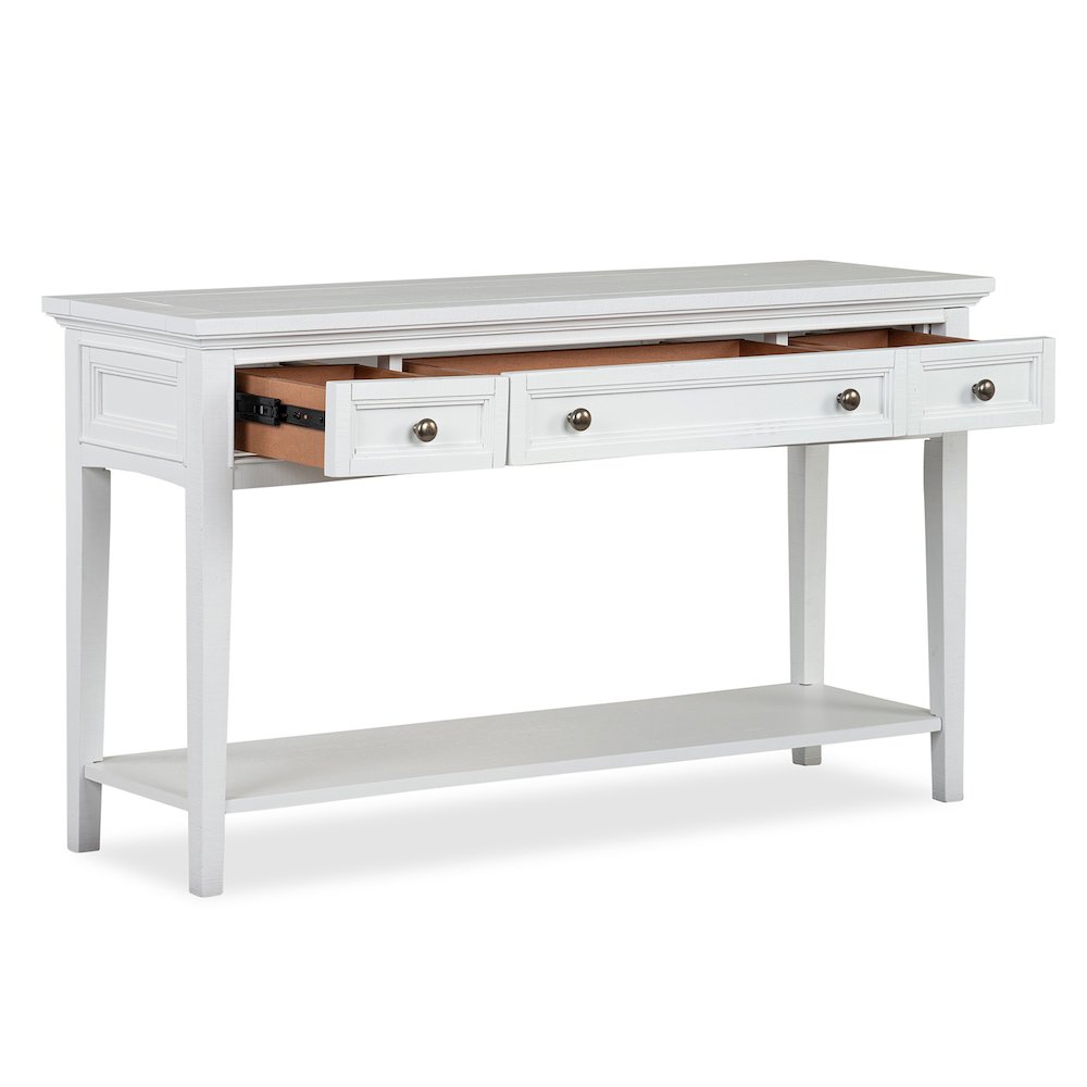Heron Cove Chalk White Rectangular Sofa Table