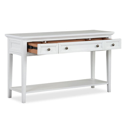 Heron Cove Chalk White Rectangular Sofa Table