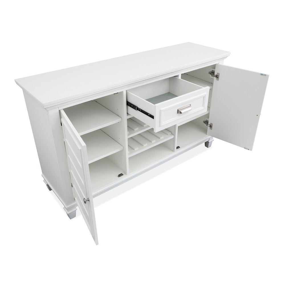 Charleston White Dove White Server