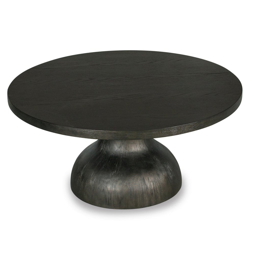 Bosley Coffee Bean Round Cocktail Table