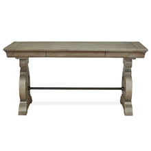 Tinley Park Dove Tail Grey Writing Desk