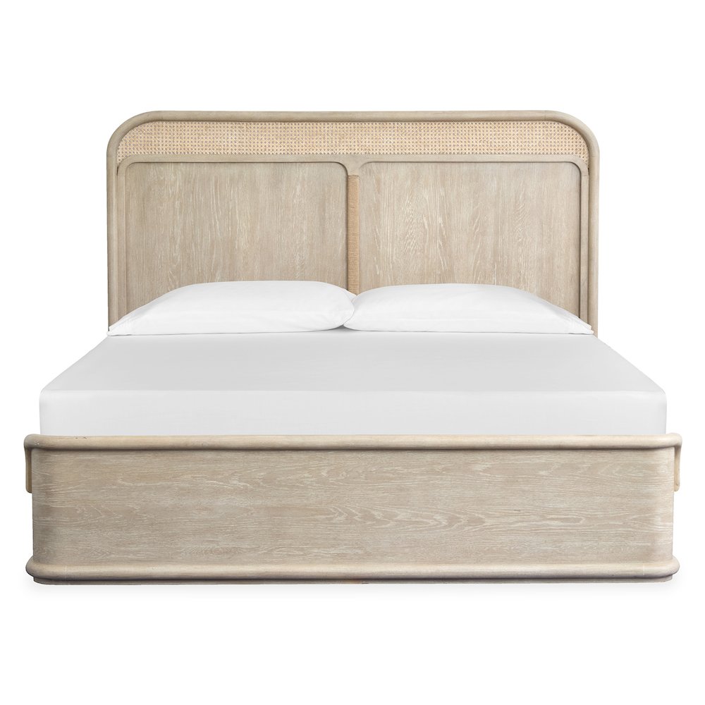 Sunset Cove Sanibel Brown Queen Panel Bed