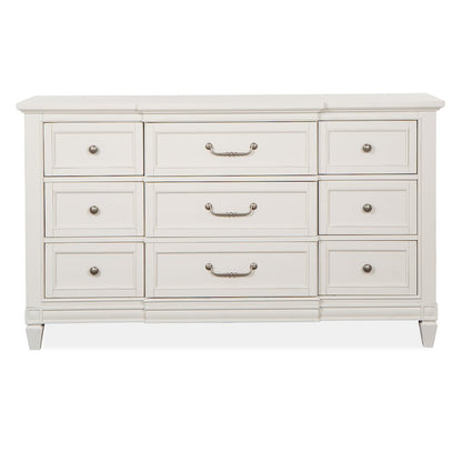 Willowbrook Egg Shell White With Slight Rub Through Drawer Dresser