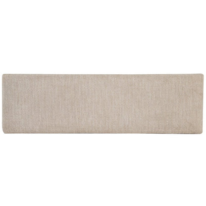 Paxton Place Dovetail Grey Upholstered Bench