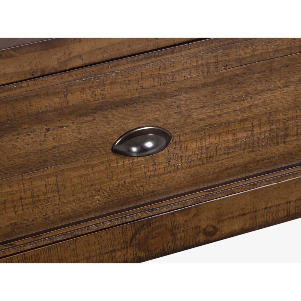 Bay Creek Toasted Nutmeg Queen Panel Storage Bed