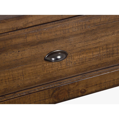 Bay Creek Toasted Nutmeg Queen Panel Storage Bed
