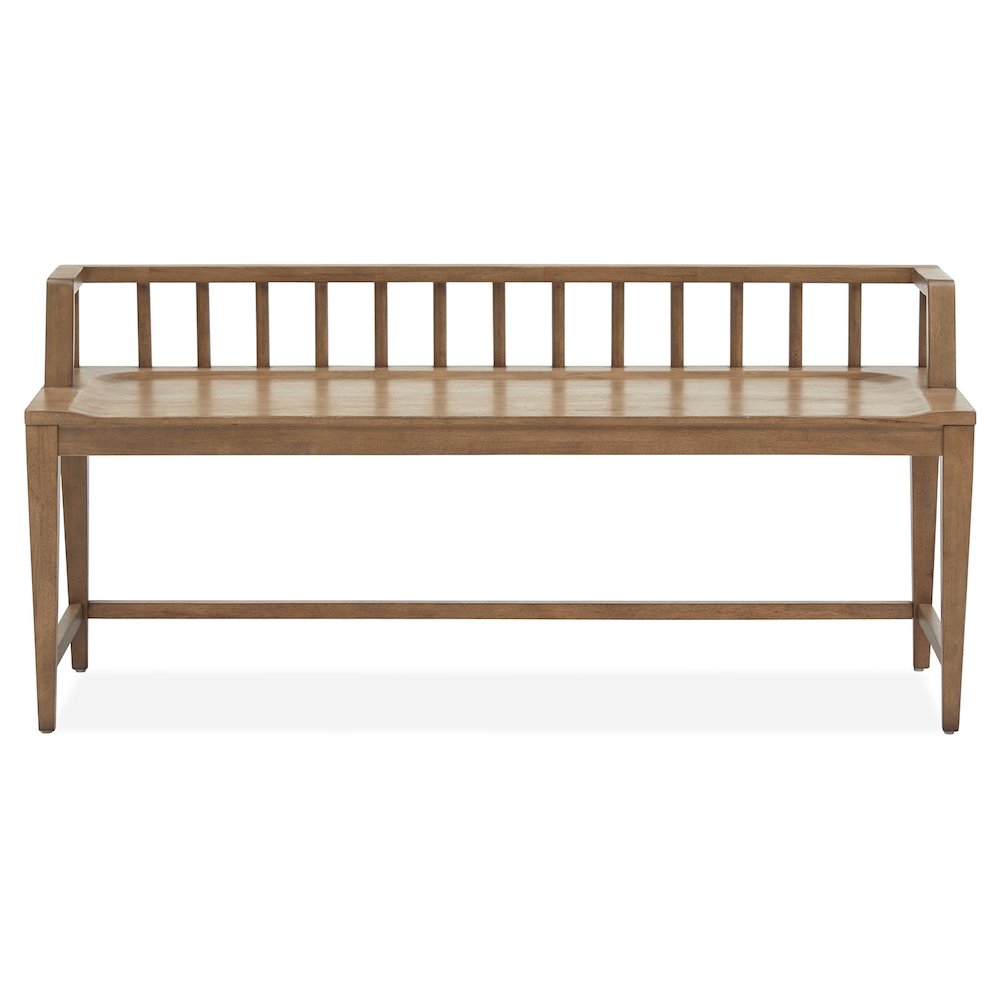 Lindon Belgian Wheat Low Back Arm Bench