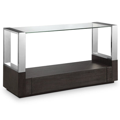 Revere Graphite Rectangular Sofa Table
