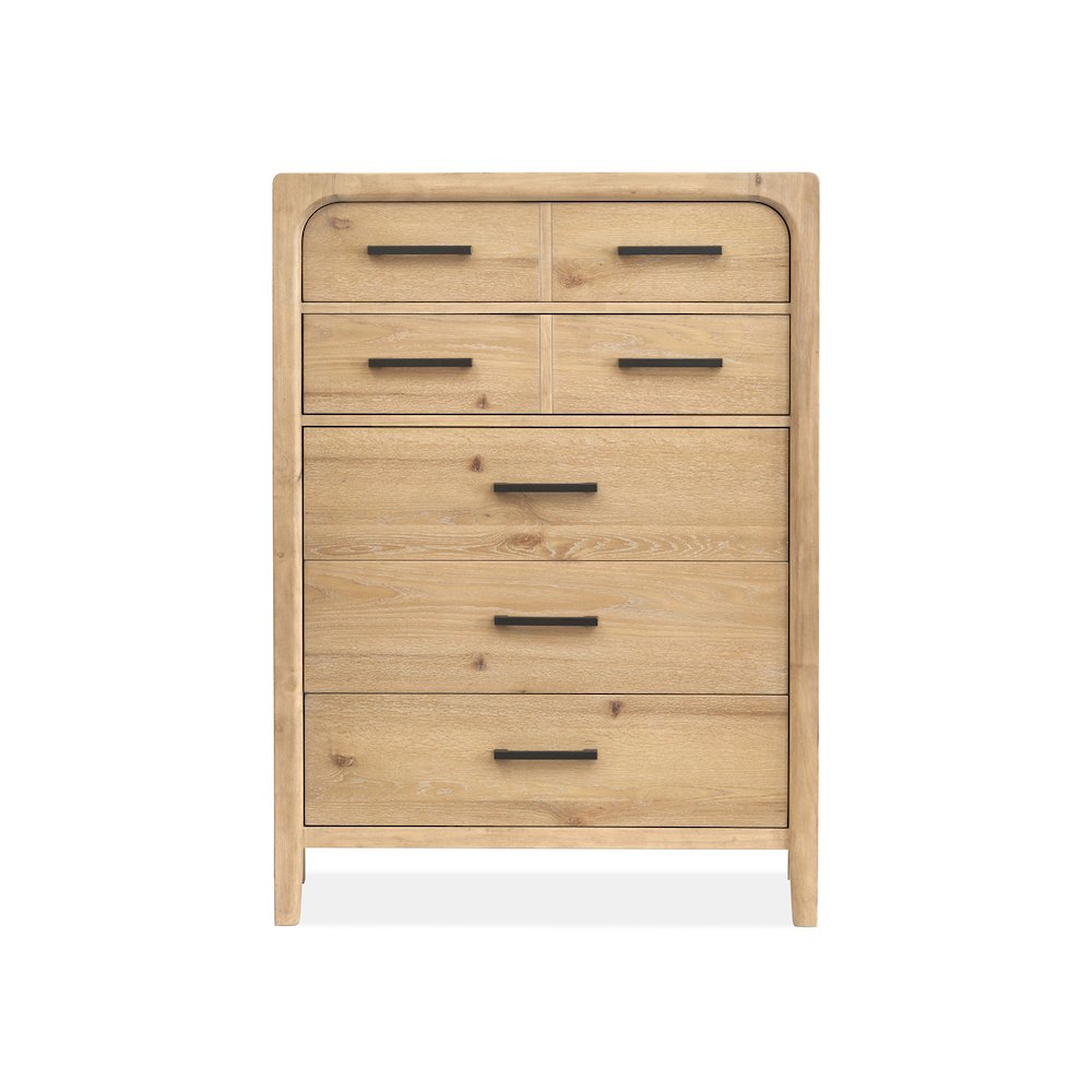 Somerset Butternut Drawer Chest