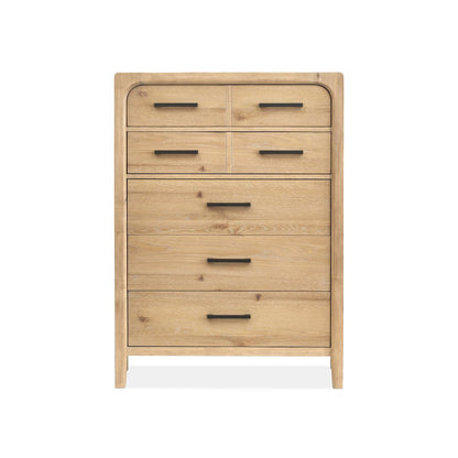 Somerset Butternut Drawer Chest