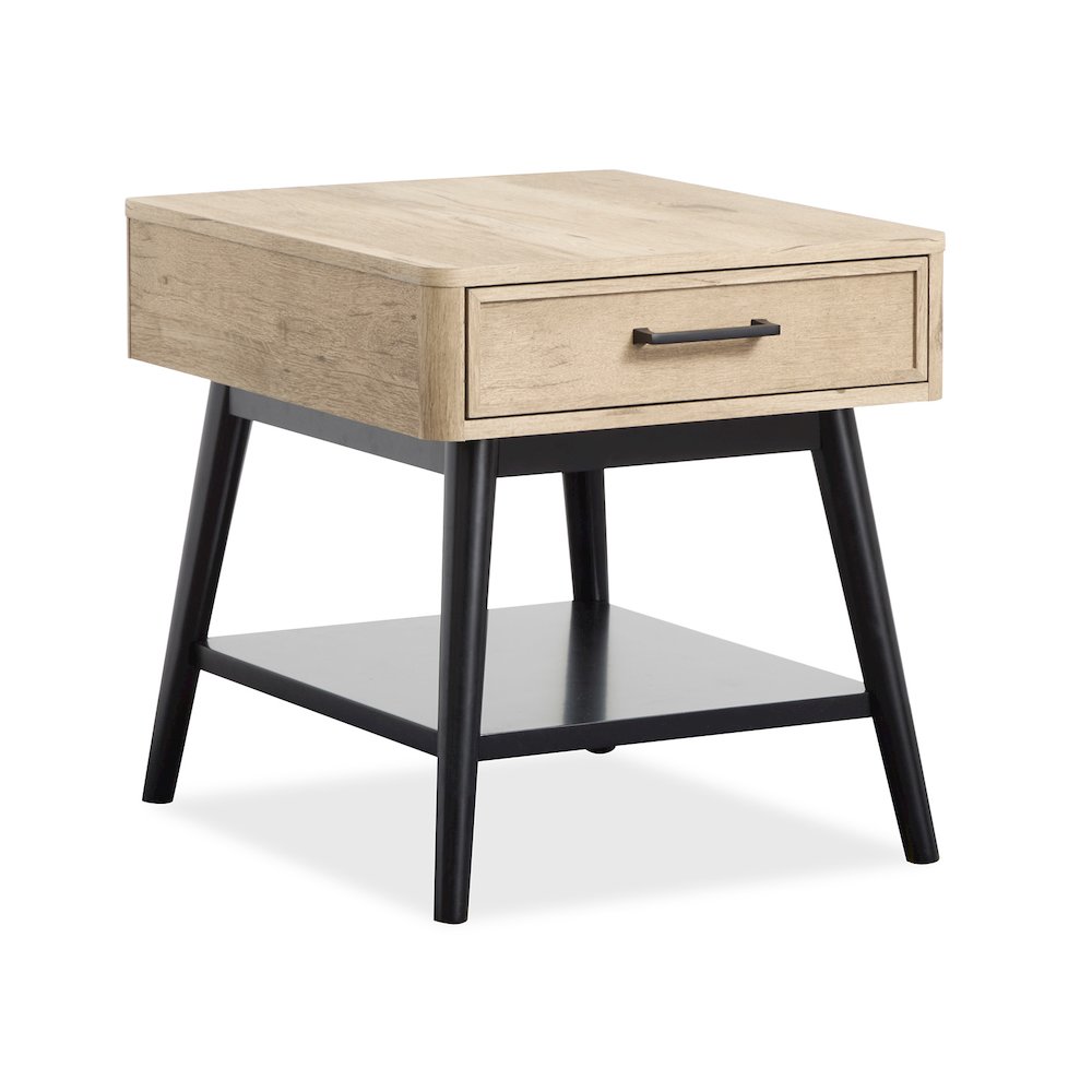 Fletcher Driftwood Rectangular End Table