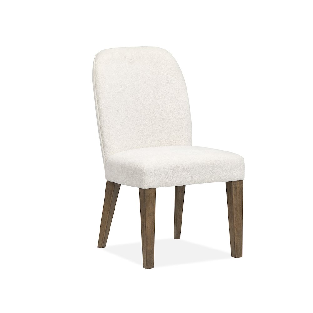 Westbourne Dark Umber Upholstered Host Chair Two Pack