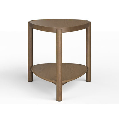 Hadleigh Brown Honey Shaped Accent End Table