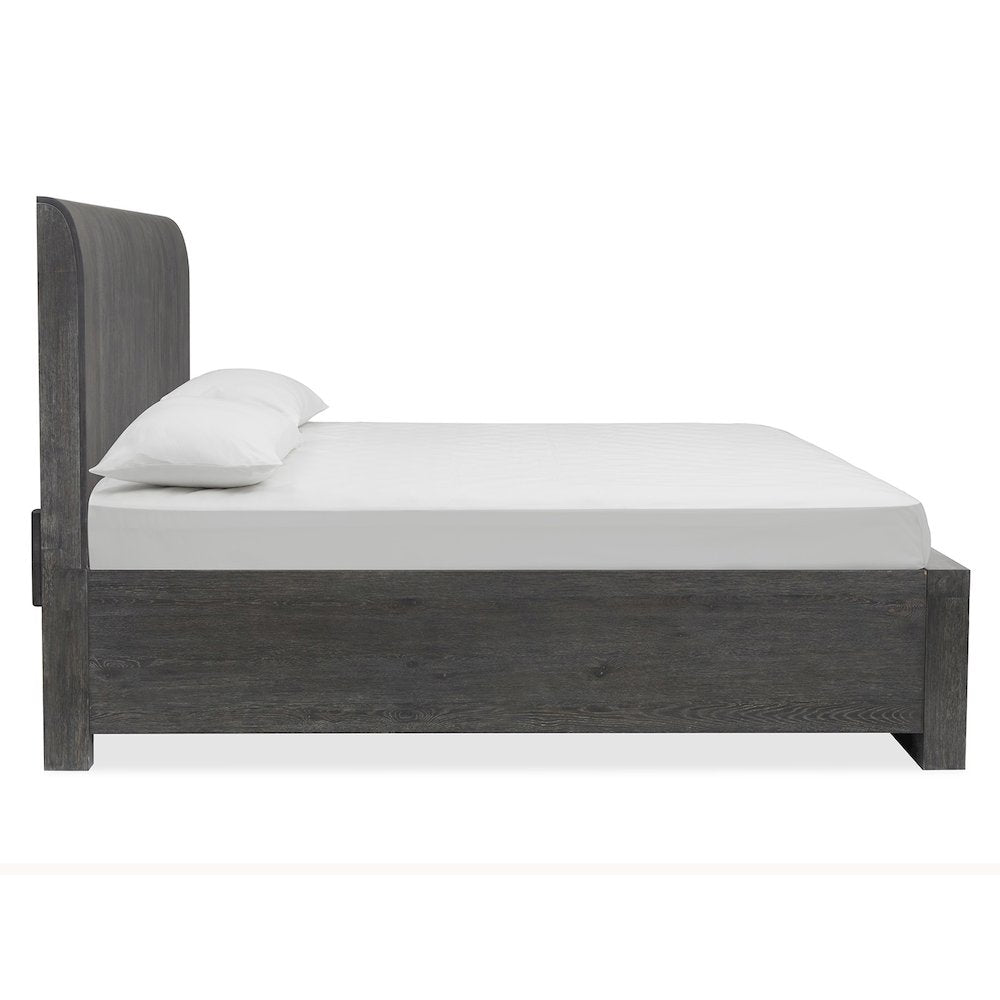 Kinsley Black Heron Queen Panel Bed