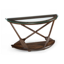 Beaufort Dark Oak Demilune Sofa Table