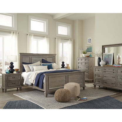 Lancaster Dovetail Grey Landscape Mirror