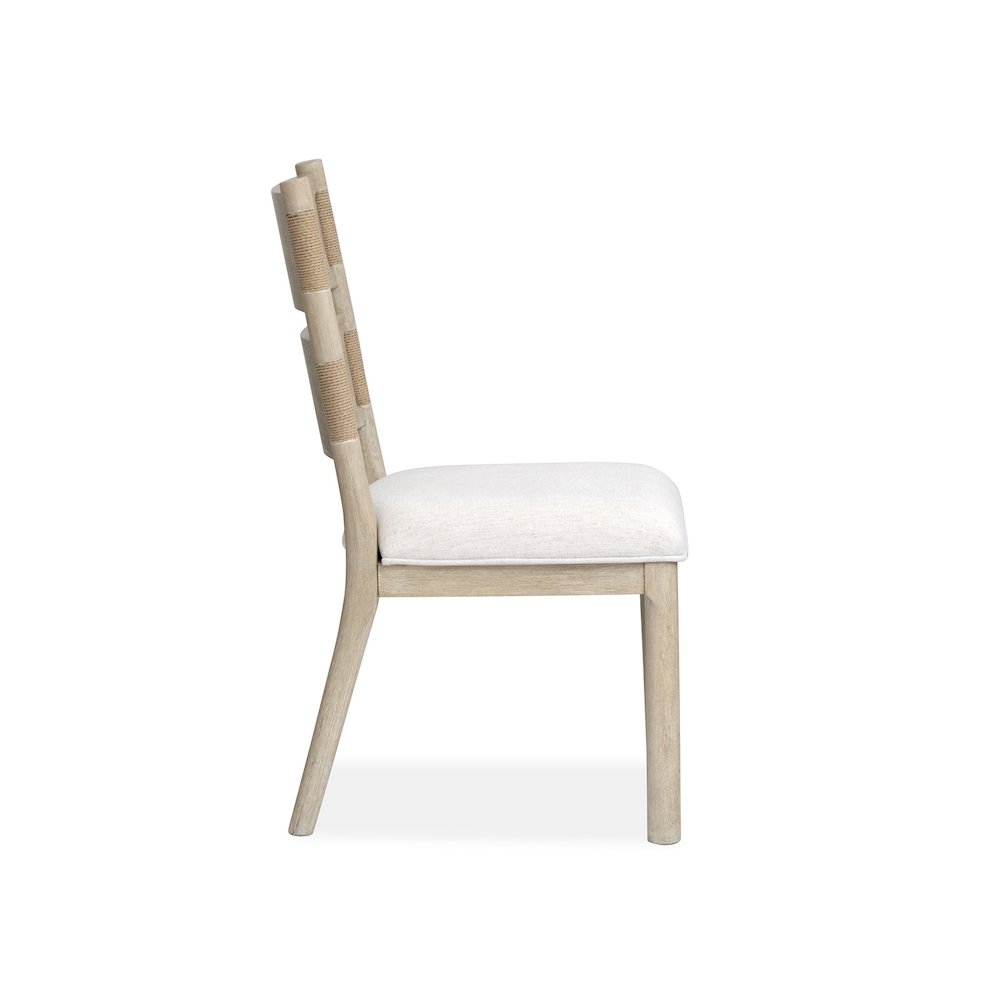 Sunset Cove Sanibel Brown Upholstered Side Chair Two Pack