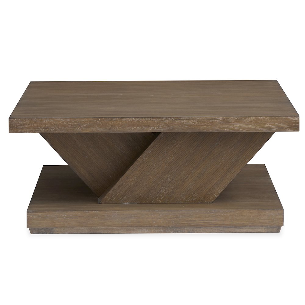 Lansbury Antique Wheat Square Cocktail Table With Casters
