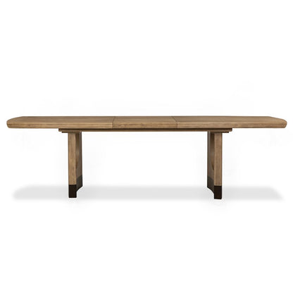 Tristan Swiss Coffee Extendable Trestle Dining Table