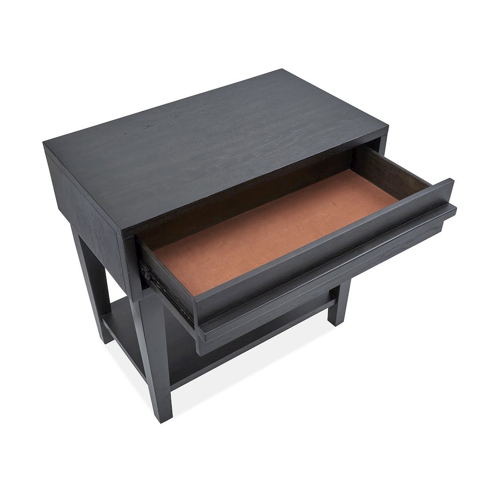 Lindon Belgian Wheat And Coffee Bean Open Nightstand