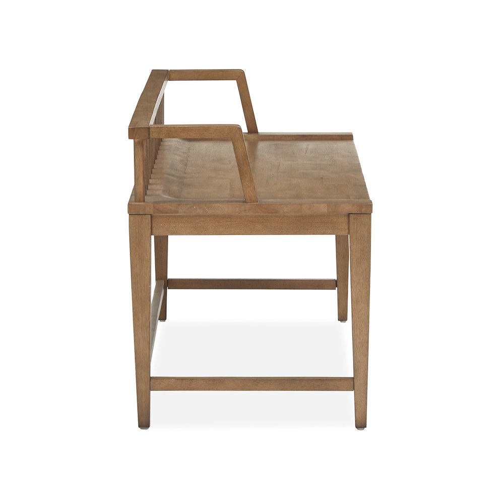 Lindon Belgian Wheat Low Back Arm Bench