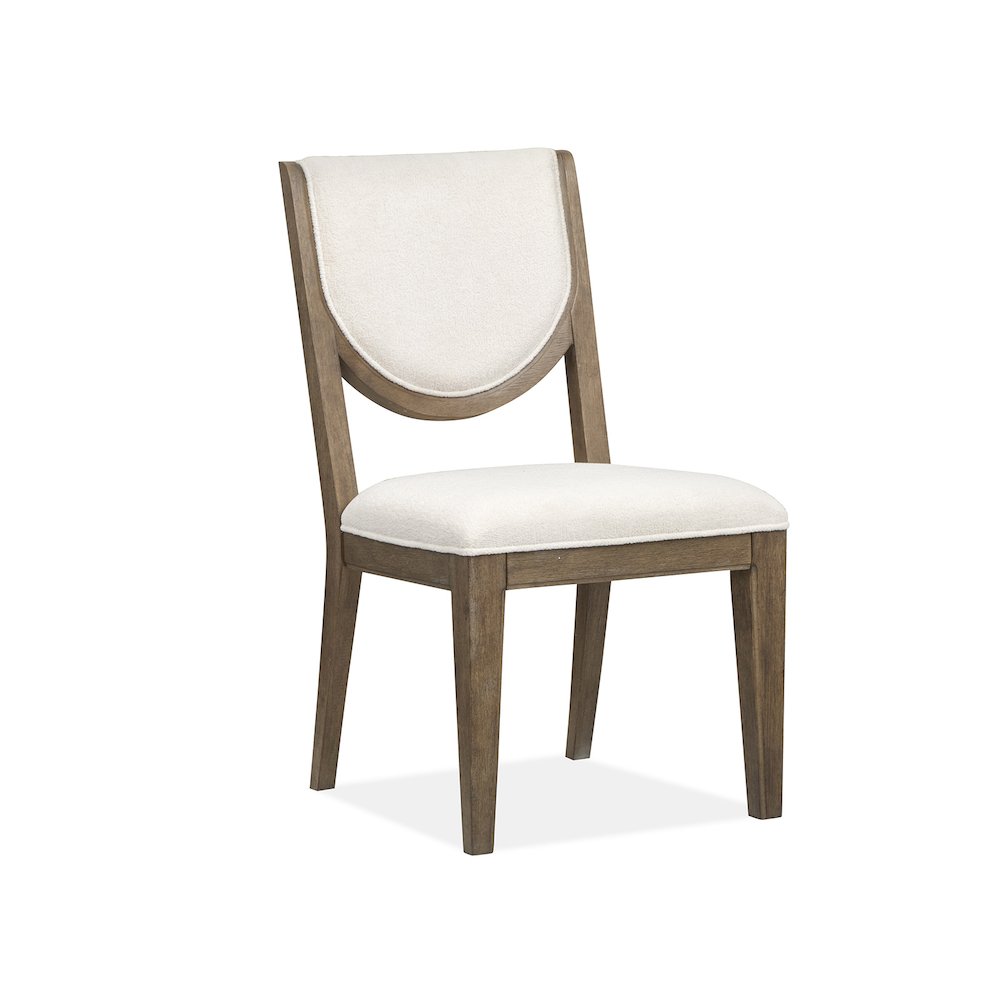 Westbourne Dark Umber Upholstered Side Chair Two Pack