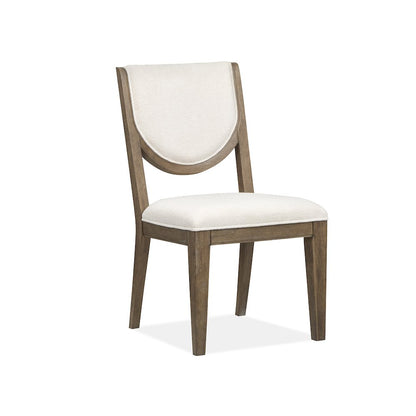Westbourne Dark Umber Upholstered Side Chair Two Pack