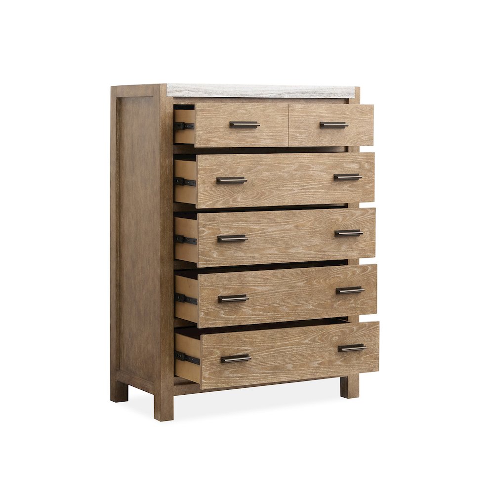 Plum Creek Sierra Brown Drawer Chest